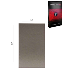 ProtectionPro - Blank Taupe Gray Leather (Small) (Pack of 10)