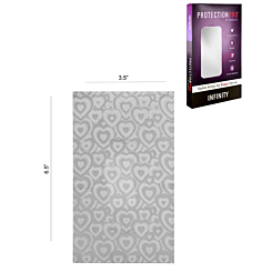 ProtectionPro - Blank Prism Big Hearts Film (Small (Pack of 10)