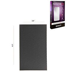 ProtectionPro - Blank Anthracite Carbon Fiber (Small) (Pack of 10)