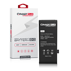 QMAX Plus Extended Capacity Replacement Battery for iPhone 8 (2200 mAh) (Only Ground Shipping)
