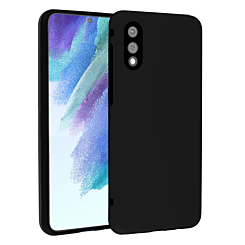 Full Cover New Design Silicone Case - BLACK for Galaxy A02 (Only Ground Shipping)