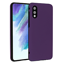 Full Cover New Design Silicone Case - PURPLE for Galaxy A02 (Only Ground Shipping)