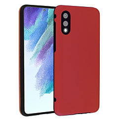 Full Cover New Design Silicone Case - RED for Galaxy A02 (Only Ground Shipping)