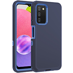 Heavy Duty Case for Galaxy A03S (DARK BLUE) (Only Ground Shipping)