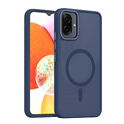 New Magnetic Wireless Charging Case - NAVY BLUE for Galaxy A07 (Only Ground Shipping)