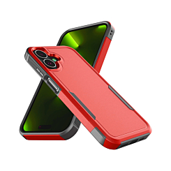 Galaxy A07 Dual Layers Shockproof Strong Case -RED (Only Ground Shipping)