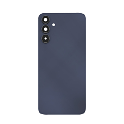 Back Glass with Camera Lens and Adhesive for Galaxy A15 4G (A155 / 2023) (NO LOGO) (BRAVE BLACK)