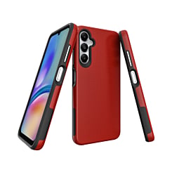 Shock Absorption Protective Dual Layer Case - RED for Galaxy A16 (Only Ground Shipping)