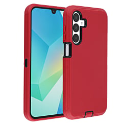 Heavy Duty Case for Galaxy A16 5G (RED & BLACK) (Only Ground Shipping)