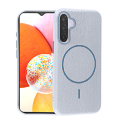 Magnetic Leather Soft Cases (WAYNE BLUE) for Galaxy A17 (Only Ground Shipping)