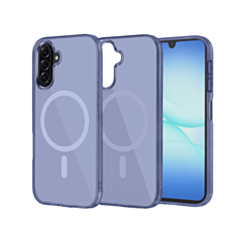 Transparent Magnetic Shockproof Case - NAVY for Galaxy A17 / A26 5G (Only Ground Shipping)