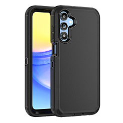 Heavy Duty Case for Galaxy A25  BLACK (Only Ground Shipping)