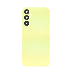 Back Glass with Camera Lens and Adhesive for Galaxy A25 5G (A256 / 2023) (NO LOGO) (PERSONALITY YELLOW)