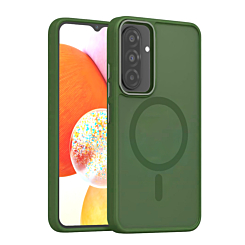 New Magnetic Wireless Charging Case - DARK GREEN for Galaxy A26 (Only Ground Shipping)