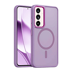 New Magnetic Wireless Charging Case - PURPLE for Galaxy A35 (Only Ground Shipping)