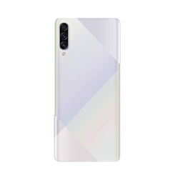 Back Glass with Camera Lens and Adhesive for Galaxy A50S (A507 / 2019) (NO LOGO) (PRISM CRUSH WHITE)