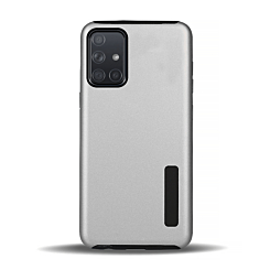 Galaxy A51 Dual Layer Protective Case - GRAY (Only Ground Shipping)