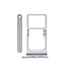 Buy the white dual SIM card tray for the Galaxy A73 5G 2022 model A736.