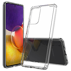 Galaxy A82 Hybrid Case with Air Cushion Technology - CLEAR (Only Ground Shipping)