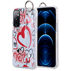 Print Hand Strap Case - Style 9 for Galaxy A82 (Only Ground Shipping)