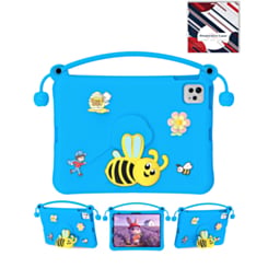 Kids Shockproof Tablet Case with Bee Handle Stand (NAVY BLUE) for iPad Air 4 / Air 5 / Pro 11 (1st / 2nd / 3rd / 4th / 5th) (Only Ground Shipping)