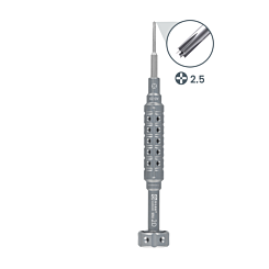AMAOE 2D Precision Screwdriver Aluminum Drill - Convex Cross 2.5 (Not Returnable)
