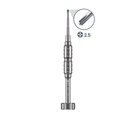 BEST 895 Anti-slip Disassemble Precision Bolt Screwdriver - Convex Cross 2.5 (Not Returnable)
