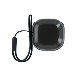 Galaxy Buds Pro / Buds 2 Pro / Buds 2 / Buds FE / Buds Live Transparent Case - BLACK & BLACK (Only Ground Shipping)