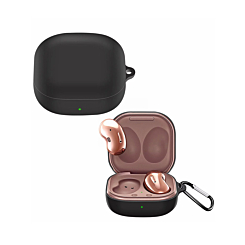 Galaxy Buds Pro / Buds 2 Pro / Buds 2 / Buds FE / Buds Live Soft Silicone Case - BLACK (Only Ground Shipping)