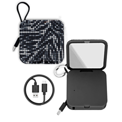 Bytech Whimsy Bling Power Bank (4000 mAh) (BLACK) (Only Ground Shipping)