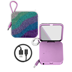 Bytech Whimsy Bling Power Bank (4000 mAh) (PURPLE) (Only Ground Shipping)