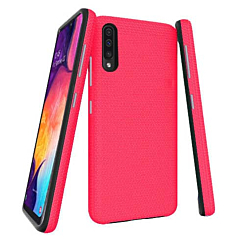 Galaxy A50s / A50 / A30s Shock Absorption Protective Dual Layer Case - PINK (Only Ground Shipping)