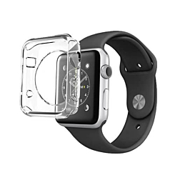 iWatch 44mm Soft TPU Bumper - CLEAR (Only Ground Shipping)
