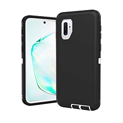 Heavy Duty Case for Galaxy Note 10 (BLACK & WHITE) (Only Ground Shipping)