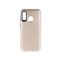 Galaxy A20E Shock Absorption Protective Dual Layer Case- GOLD (Only Ground Shipping)