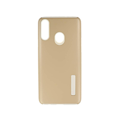 Galaxy A10S Dual Layer Protective Case - GOLD (Only Ground Shipping)