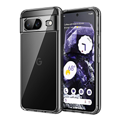 Google Pixel 8 Hybrid Case with Air Cushion Technology - BLACK (Only Ground Shipping)