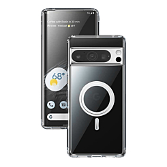 Google Pixel 9 Pro XL Wireless Charging Case - CLEAR (Full Bottom Close) (Only Ground Shipping)