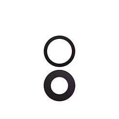 Back Camera Lens (Glass Only) with Adhesive for iPhone 16 / 16 Plus / 17 (2 Piece Set) (Aftermarket) (10 Pack)