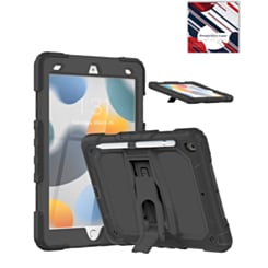 Heavy Duty Shockproof Tablet Case with Kickstand (BLACK) for iPad 10.2" (7th / 8th / 9th) / Air 3 / Pro 10.5 (Only Ground Shipping)