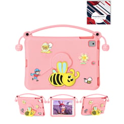 Kids Shockproof Tablet Case with Bee Handle Stand (PINK) for iPad 10.2" (7th / 8th / 9th) / Air 3 / Pro 10.5 (Only Ground Shipping)