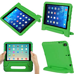 Handle Stand Shockproof Kids Case - GREEN for iPad Mini 1 / 2 / 3 / 4 / 5 (Only Ground Shipping)