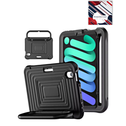 SoftShield Tablet Case with Handle Stand (BLACK) for iPad 10 2022 (10.9") / iPad 11 (A16) (Only Ground Shipping)