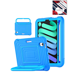 SoftShield Tablet Case with Handle Stand (LIGHT BLUE) for iPad 10 2022 (10.9") / iPad 11 (A16) (Only Ground Shipping)
