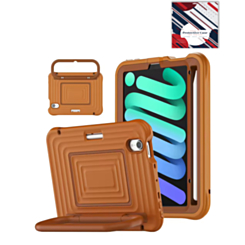 SoftShield Tablet Case with Handle Stand (BROWN) for iPad 10 2022 (10.9") / iPad 11 (A16) (Only Ground Shipping)