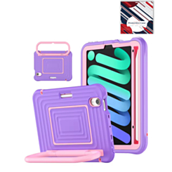 SoftShield Tablet Case with Handle Stand (PURPLE) for iPad 10 2022 (10.9") / iPad 11 (A16) (Only Ground Shipping)