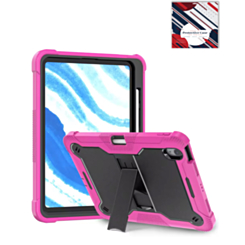 TriShield Tablet Case with Kickstand (HOT PINK) for iPad 10 2022 (10.9") / iPad 11 (A16) (Only Ground Shipping)