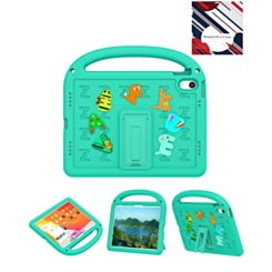 FunFrame Protective Handle Tablet Case with Kickstand (GREEN) for iPad 10 2022 (10.9") / iPad 11 (A16) (Only Ground Shipping)