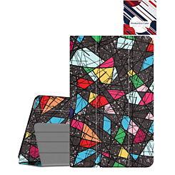 Old Style Notebook Design Case - L13 for iPad Air 11 2024 / 10 2022 (10.9") / Air 4 / Air 5 / Pro 11 (1st / 2nd / 3rd / 4th) (Only Ground Shipping)