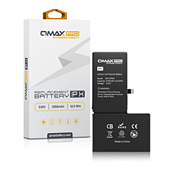Grab wholesale deals on the QMAX Pro extended capacity replacement battery for iPhone X with 3150 mAh.